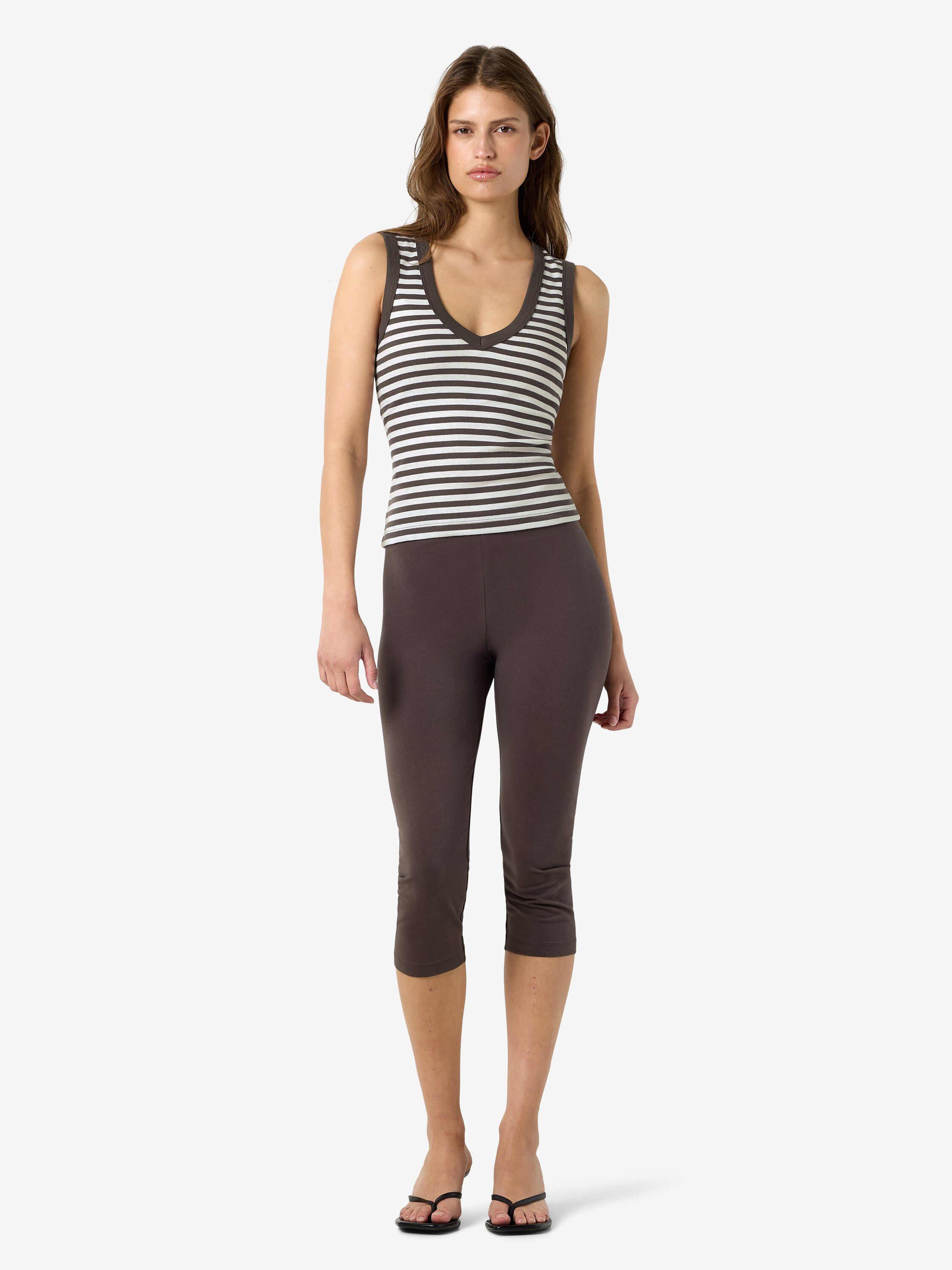 Nmstormi S/L V-hals topp Tnt/18
