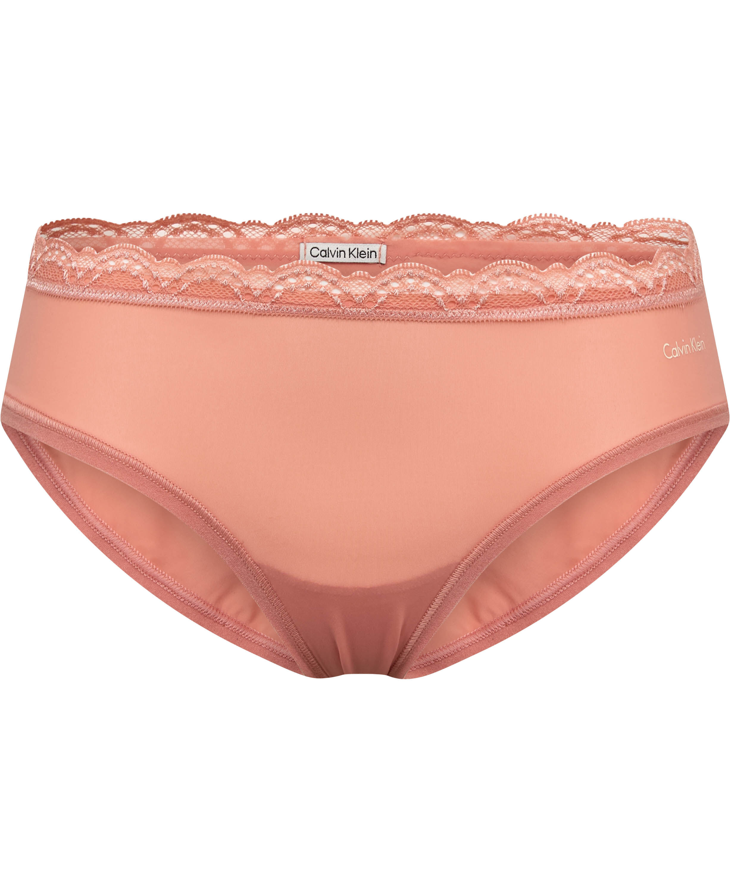 Lace Waistband Microfibre Briefs