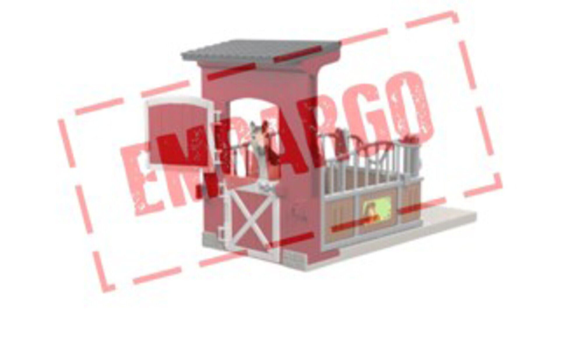 Schleich Ponybox with mus