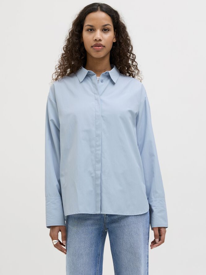 JXCARO POPLIN LS RLX SHIRT WVN NOOS