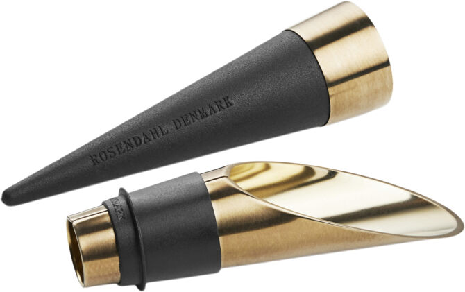 GC Barware Sk&aelig;nkeprop og Vinprop sort/patineret st&aring;l 2 stk.