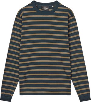 Cotton Jersey Stripe Frode Tee LS