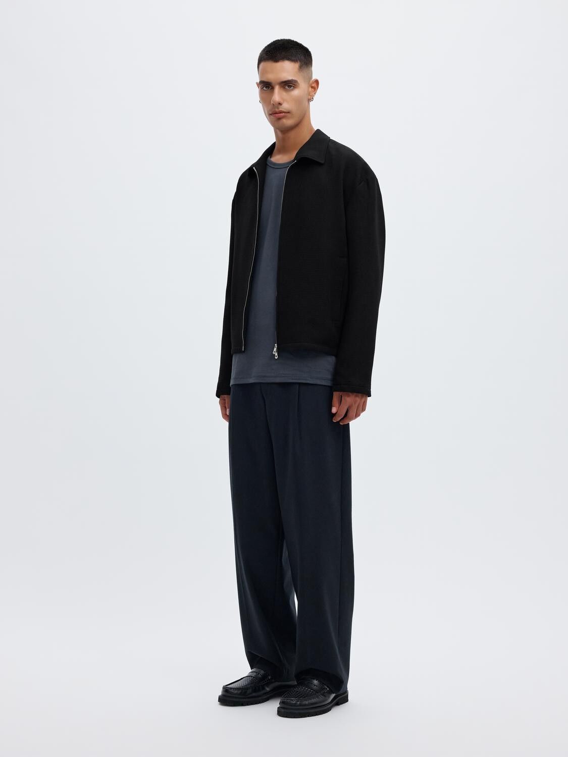 Anrhagen 264 Wool Blend Overshirt