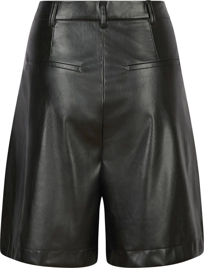 Nika Bermuda PU Shorts