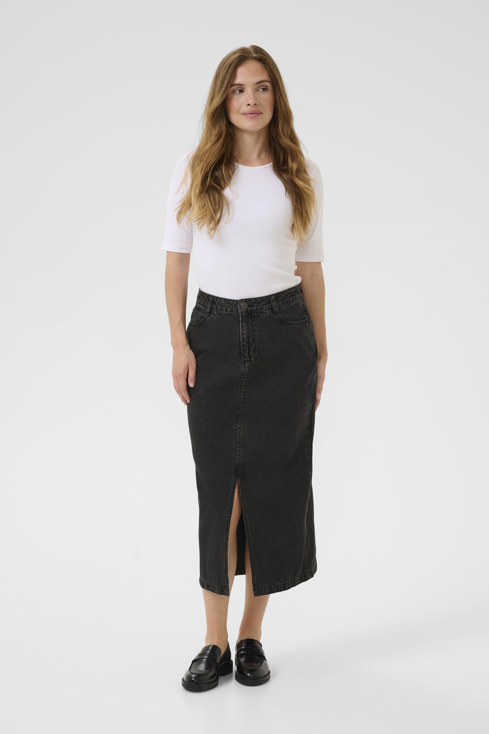 KAcarly Maxi Denim Skirt