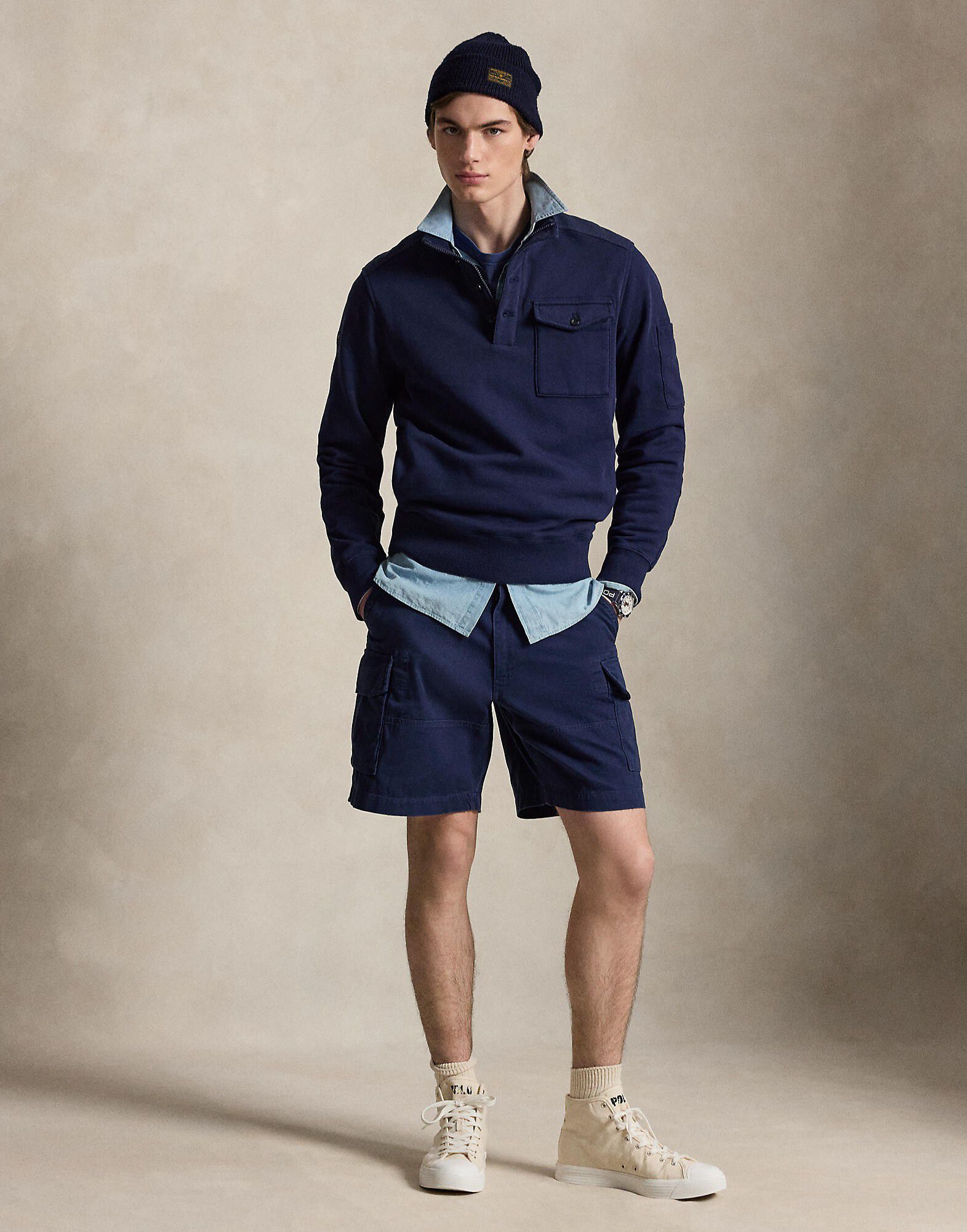 8-Inch Gellar Relaxed Twill Cargo Short