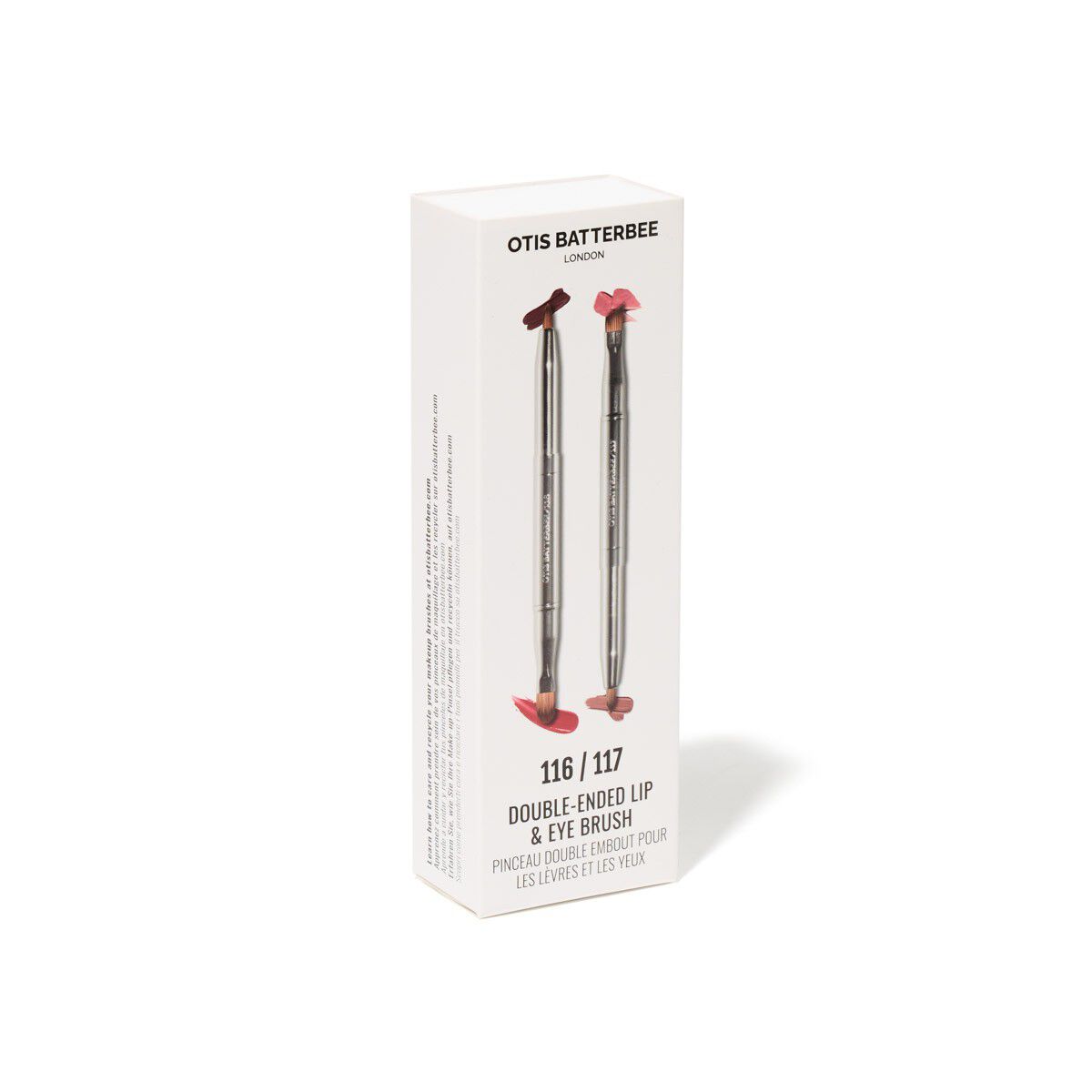 DOUBLE-ENDED LIP & EYE BRUSH DUO