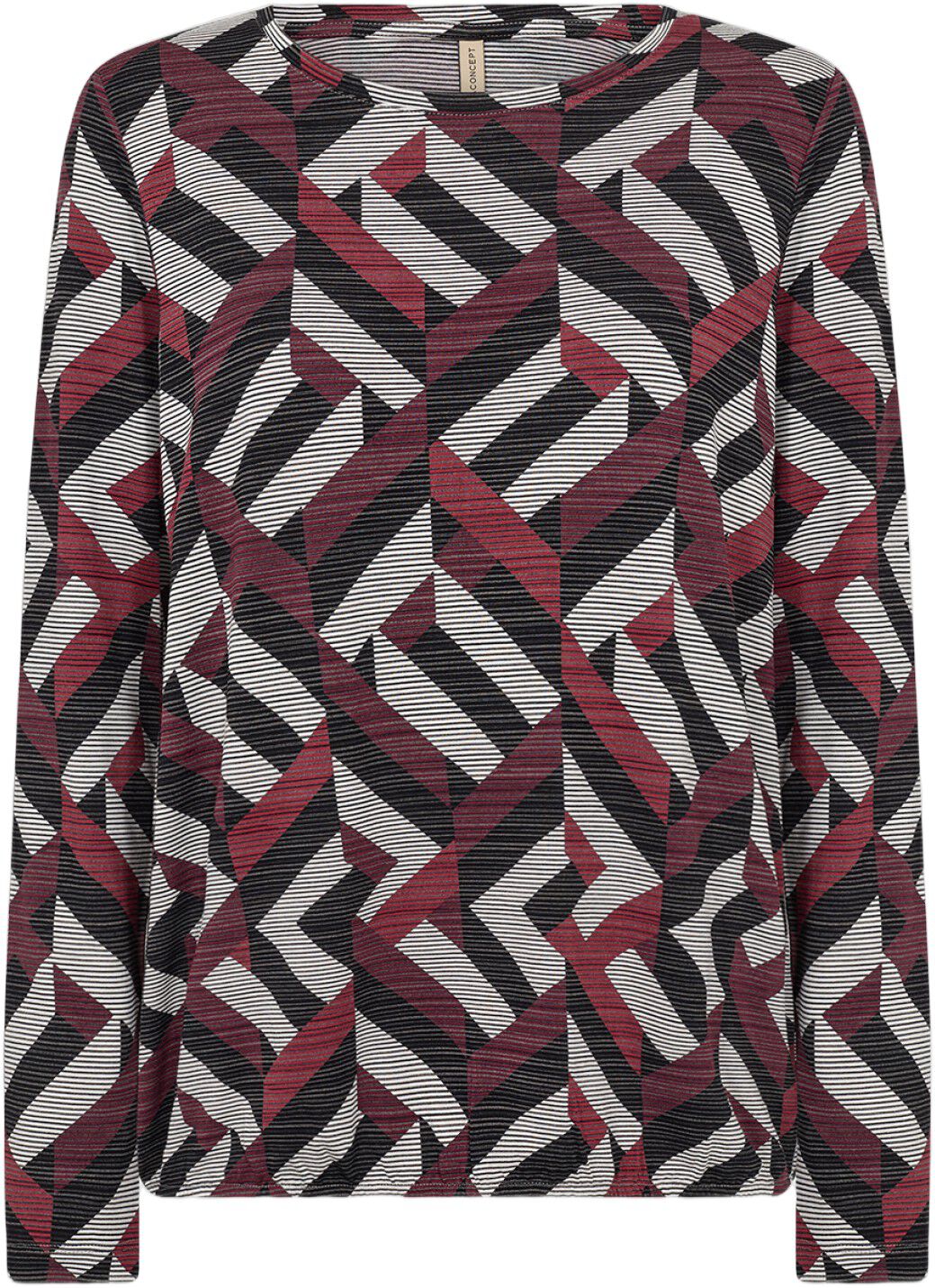 SC-GALINA 64 Bluse R&oslash;d