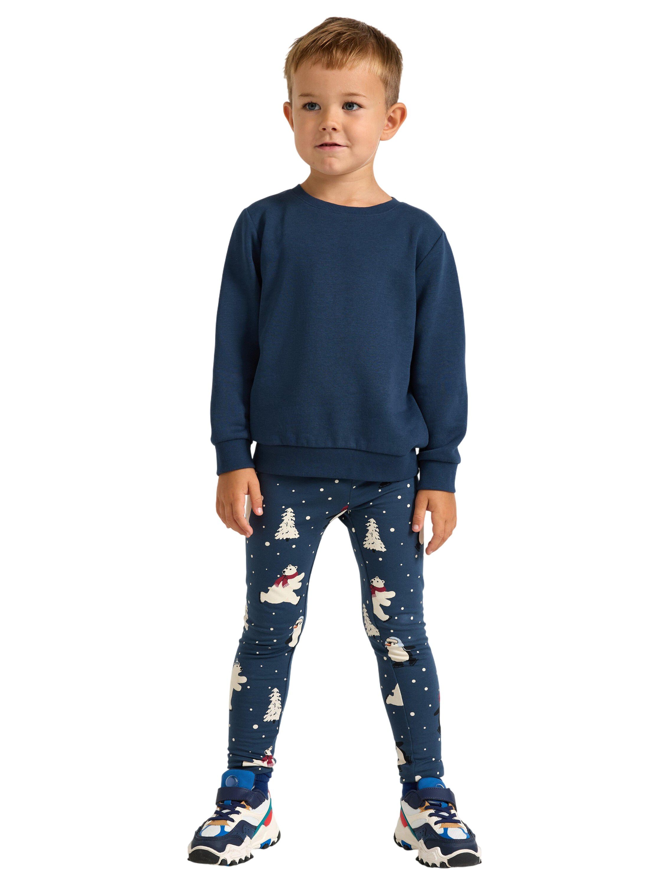 Leggings in cotton jersey with soft