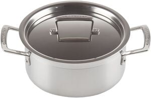 Lav gryde m. låg 3 l.