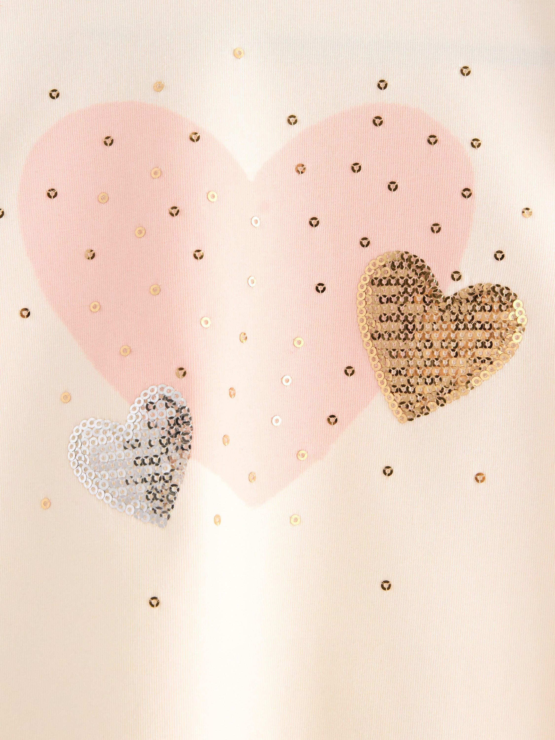 Long-sleeved top in soft cotton jer