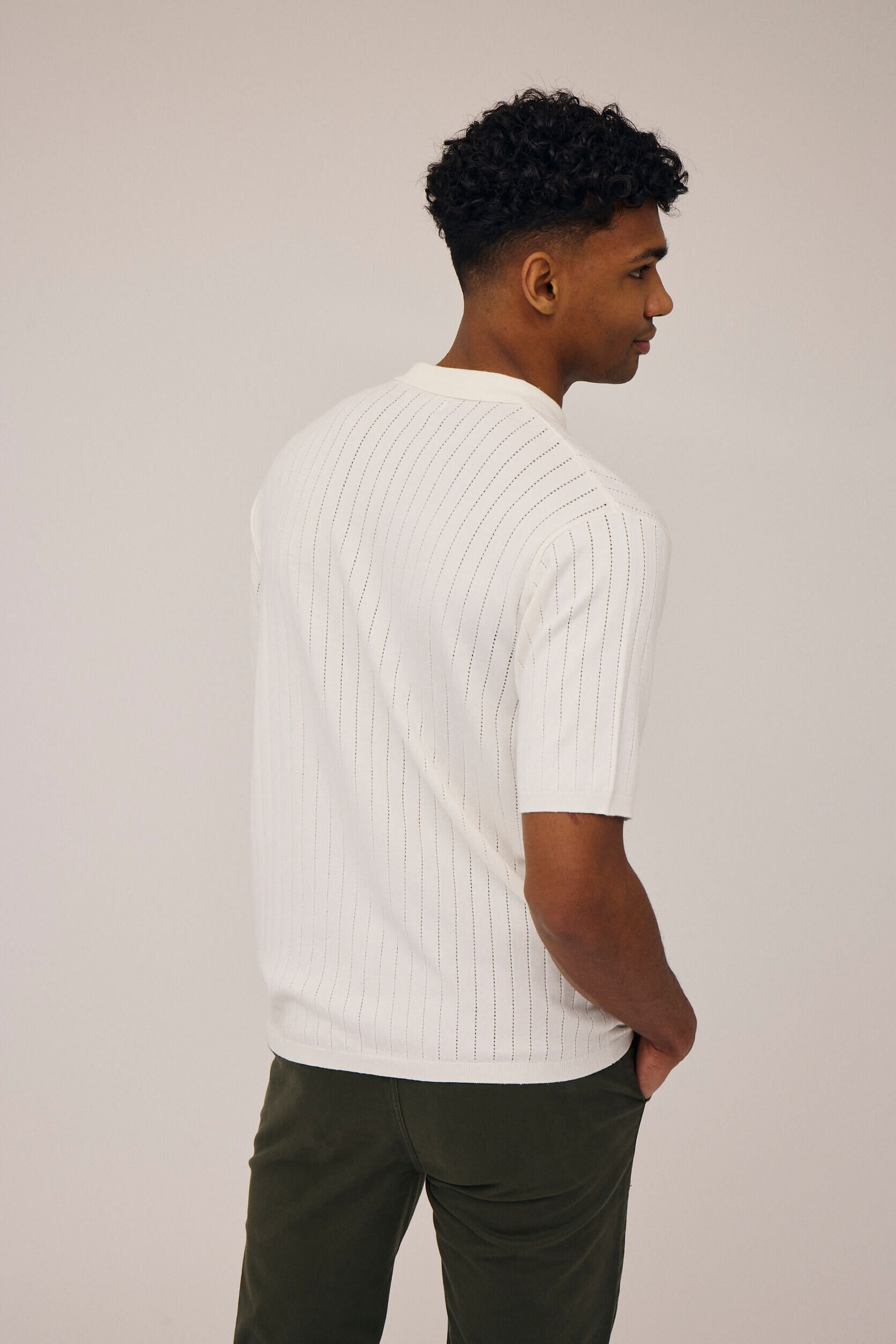 Fabro 1 knit polo - EcoVero