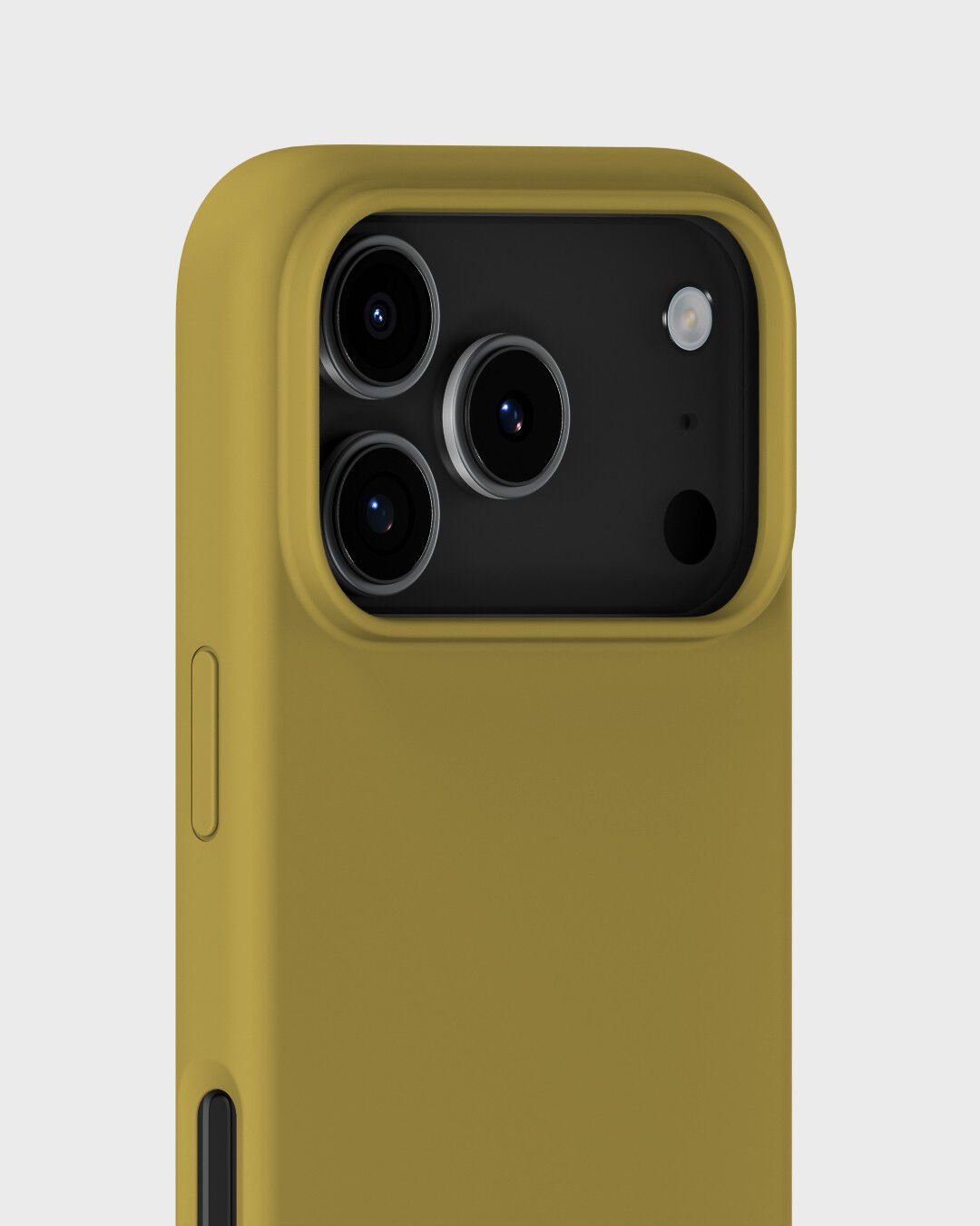 Silicone Case iPhone 17 Pro Max Warm Olive