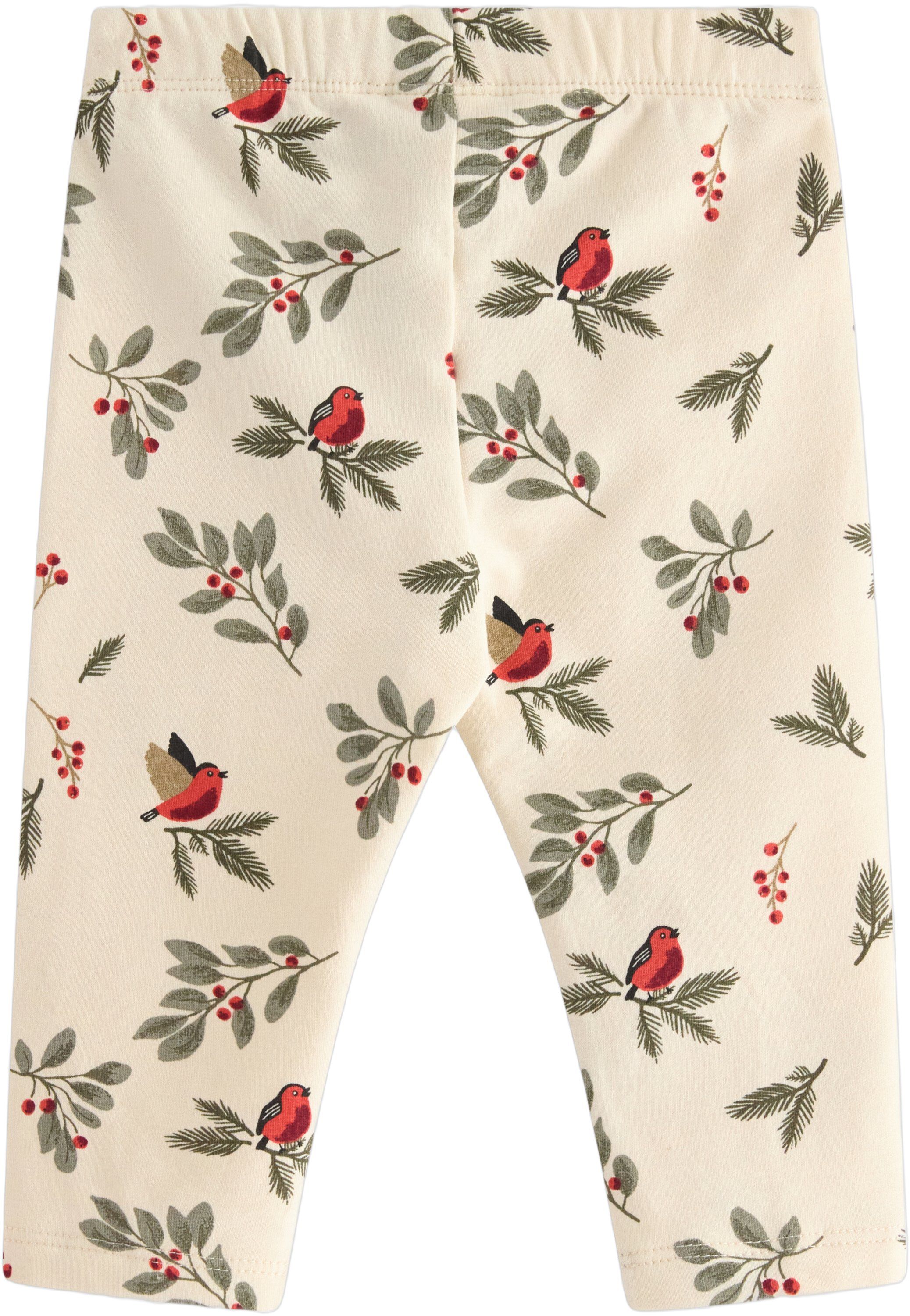 Leggings i bomullsjersey med myk, b