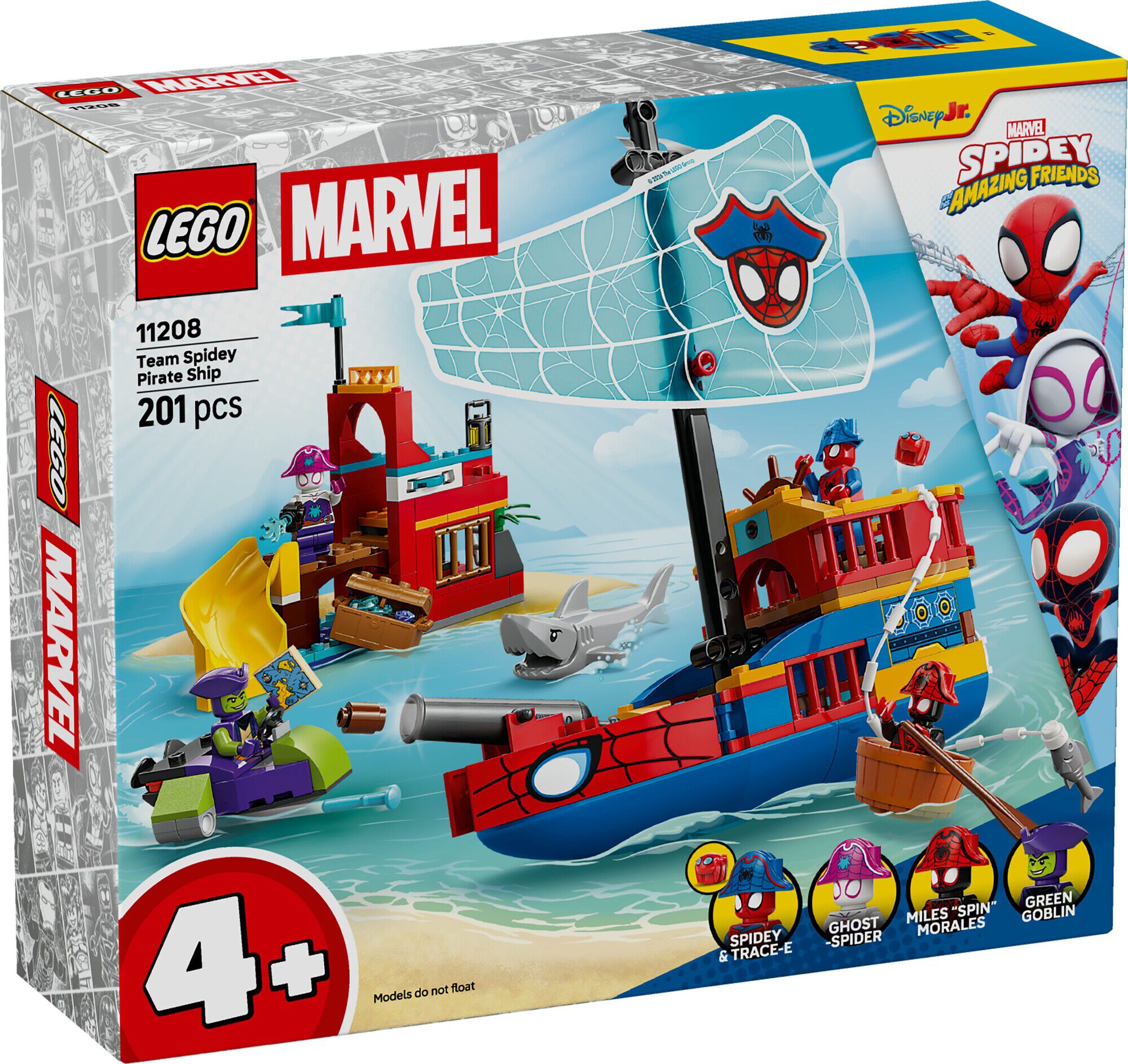 Team Spideys piratskib 11208