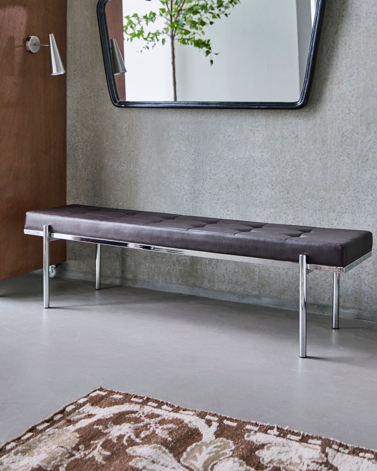 Bench, HDLao, Mulberry, Chrome f