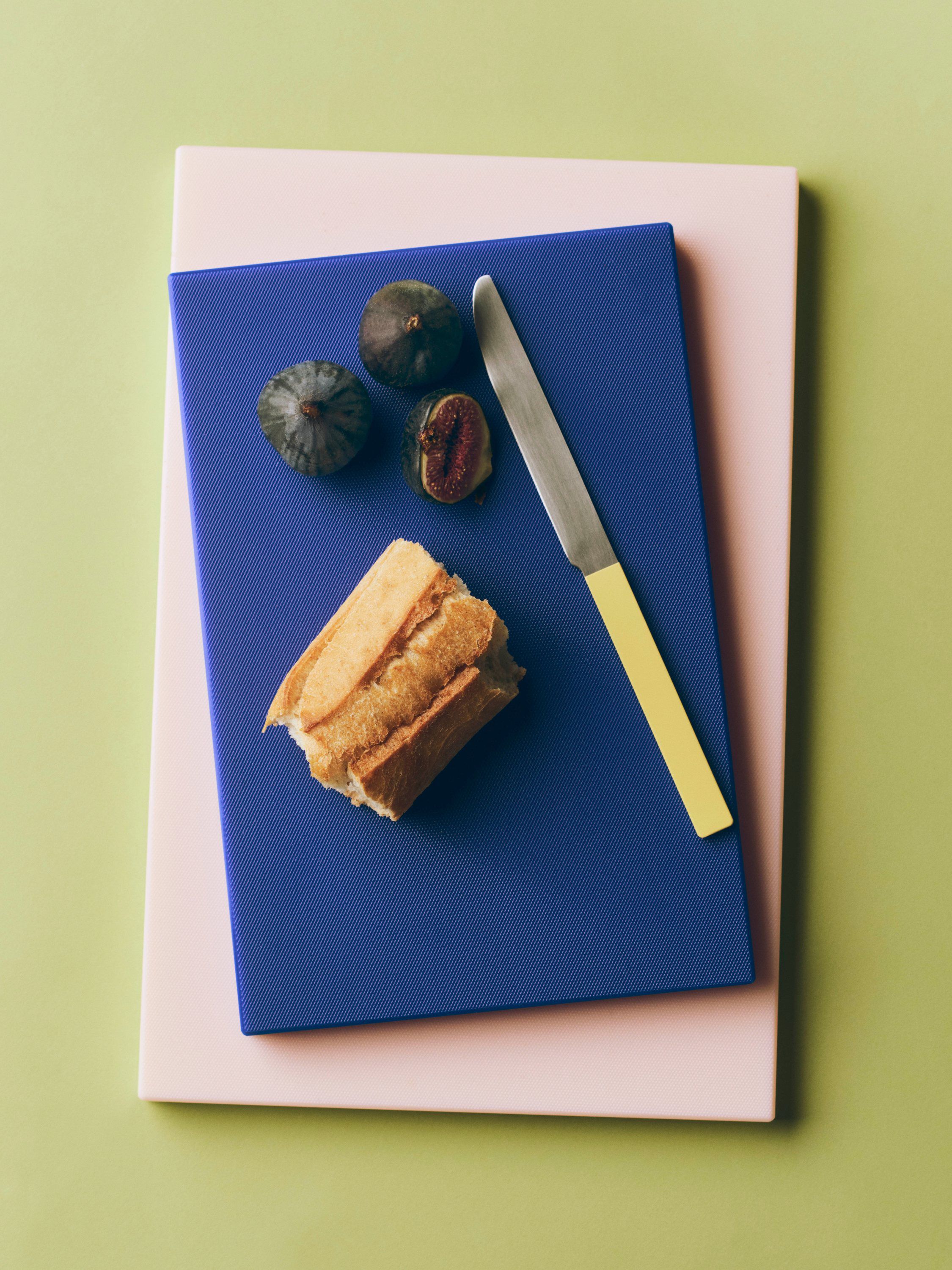 Slice Chopping Board-Medium-Cobalt