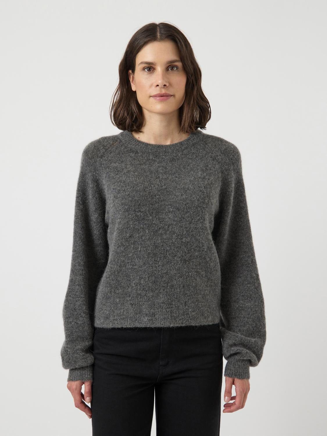 Yasjohi Ls Wool Blend Pullover S. Noos