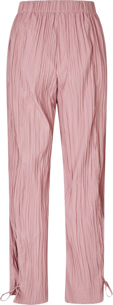 2342 Pleated Poly, Loose Pants w/ Tie