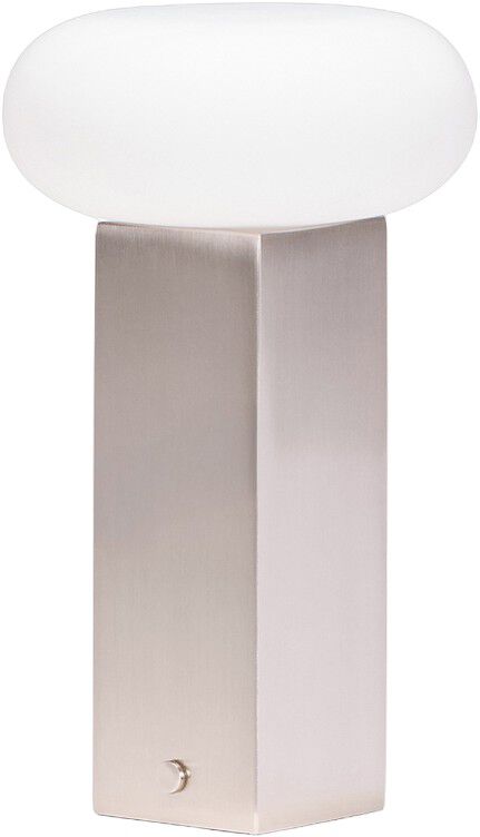 Low Portable Lamp Nickel