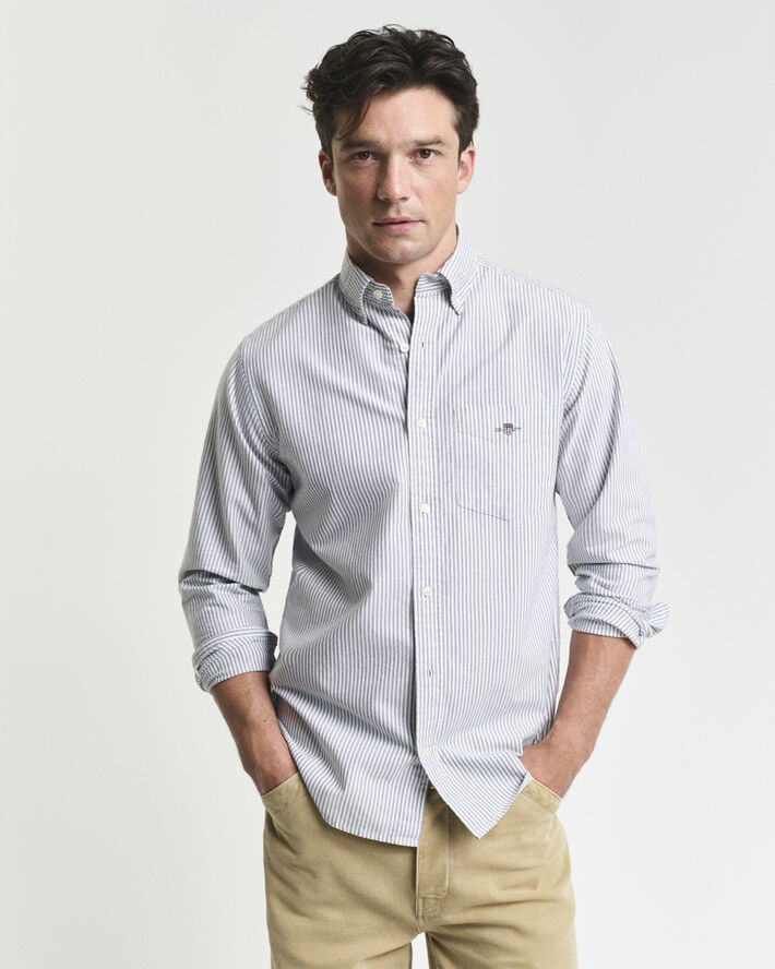 REG CLASSIC OXFORD STRIPE SHIRT