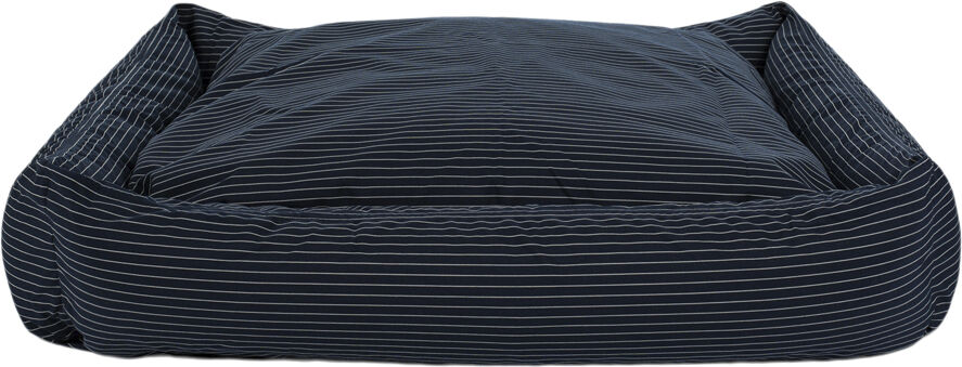 Fossflakes Dog bed Blue pinstripe