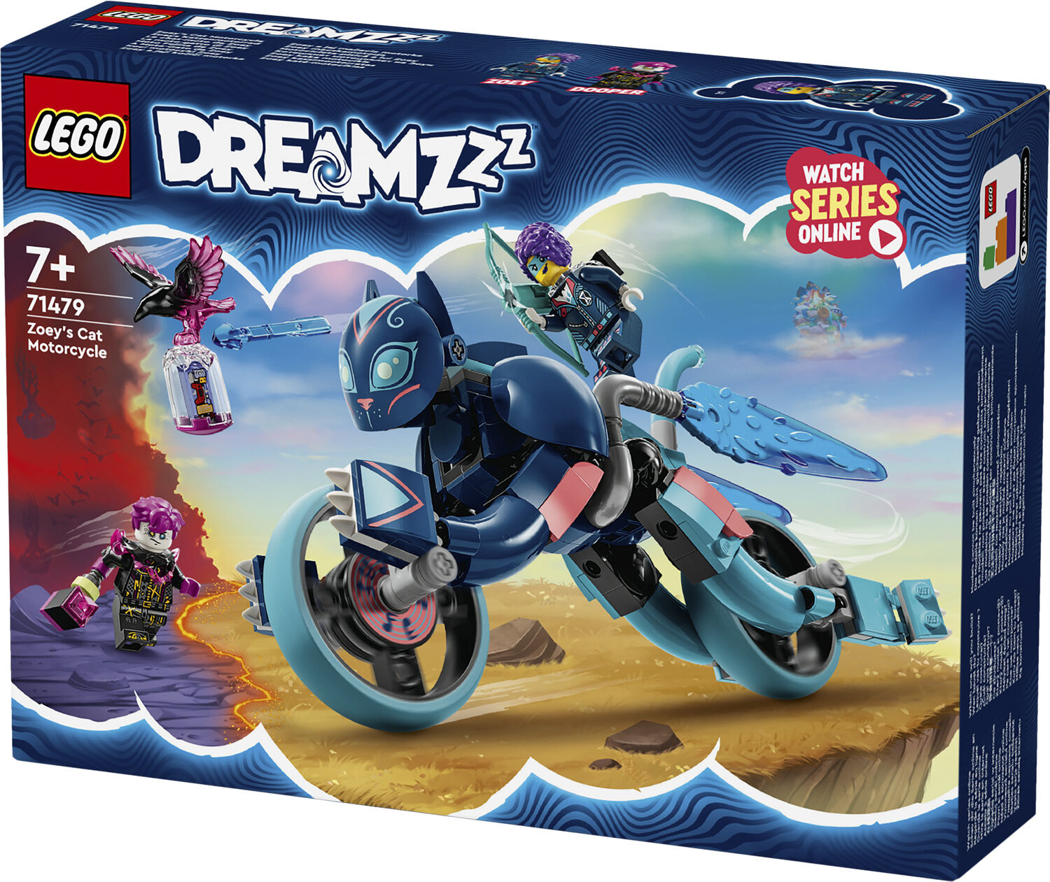 Zoeys kattemotorcykel 71479