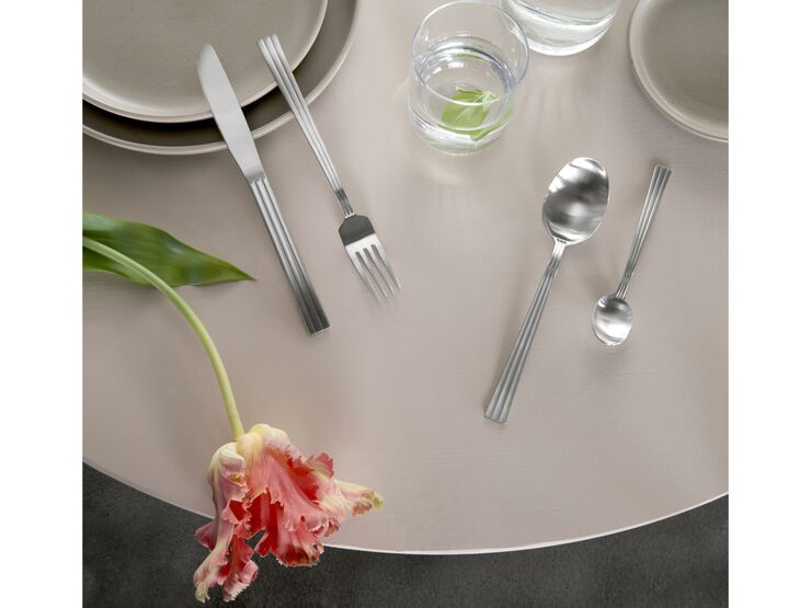 Bestikksett Thebe Edition 2024 16 deler Matt stål Recycled