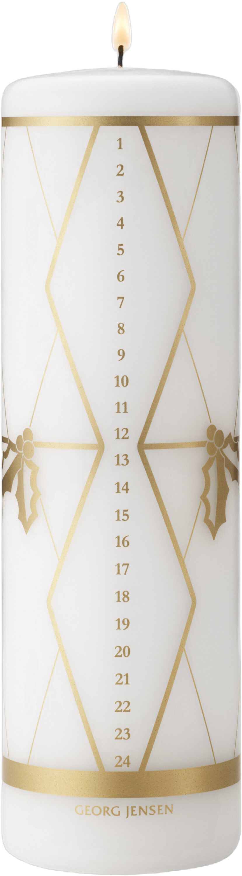 CC 2026 CALENDAR CANDLE GOLD PRINT