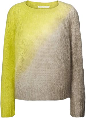 Cross dye boxy sweater - Jasmin