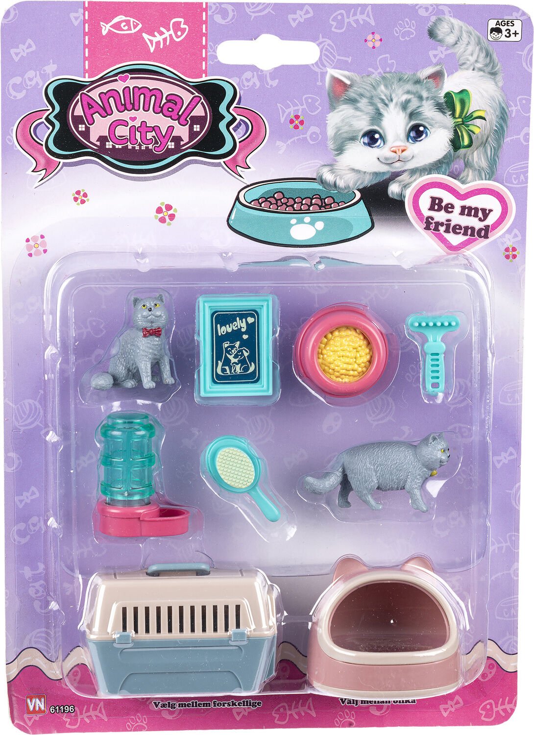 A. CITY KATTE mTILBEH&Oslash;R AS