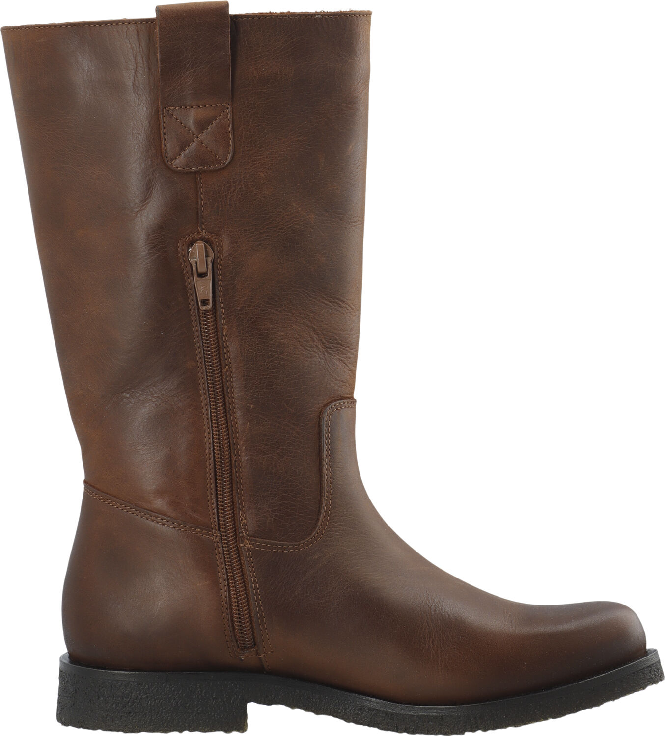 CASFREJA Pull On Boot Warm Lining Pull Up Leather
