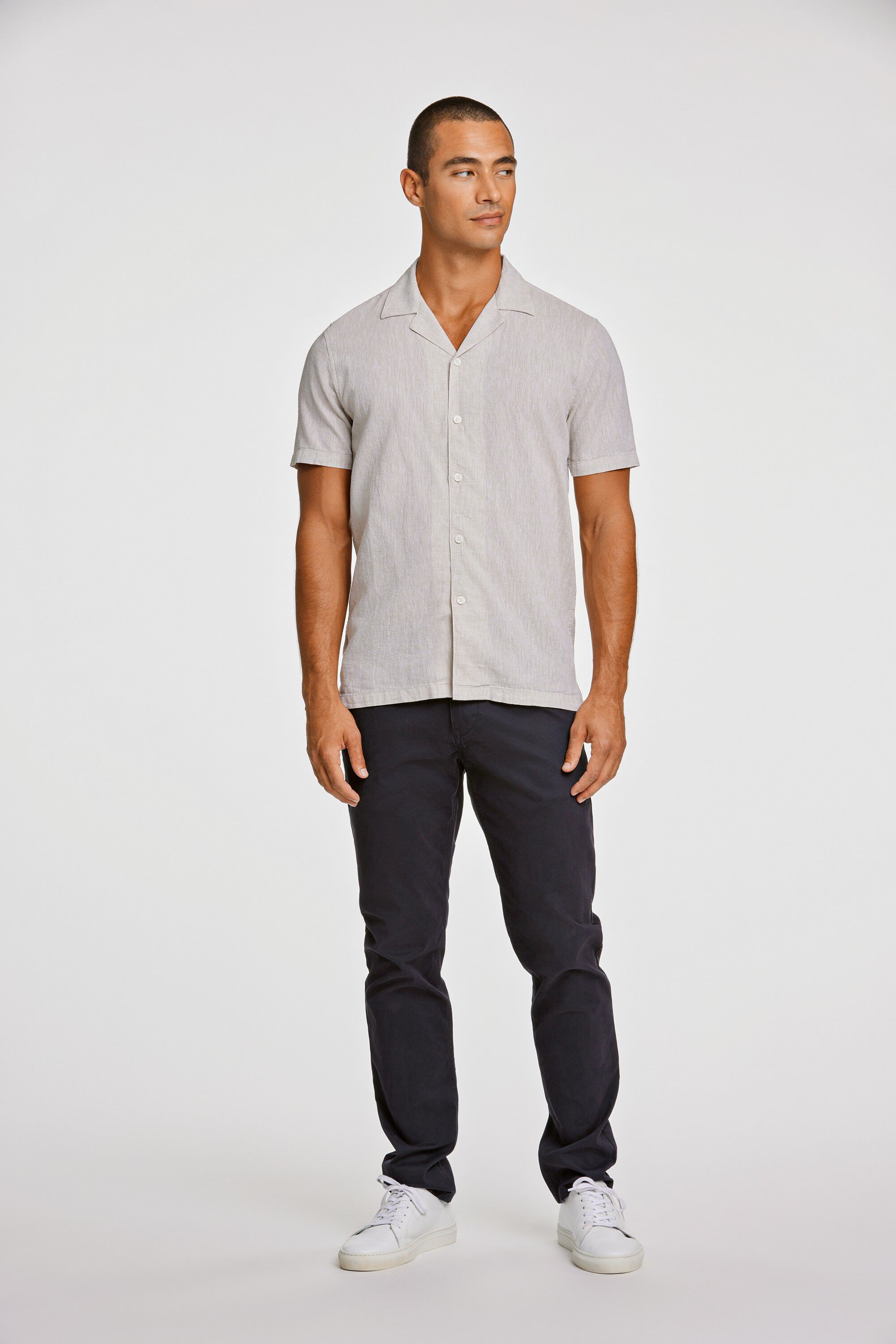 Casual linen blend resort S/S