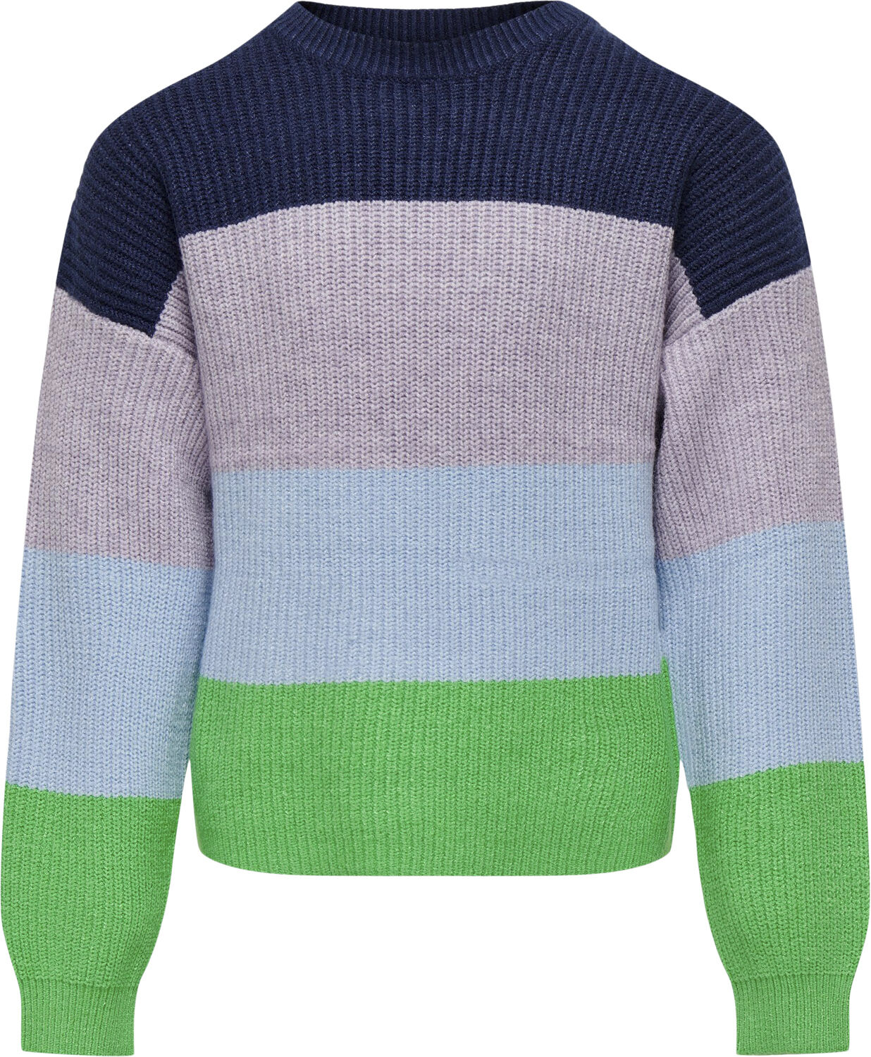 KOGSANDY L/S STRIPE PULLOVER KNT NO