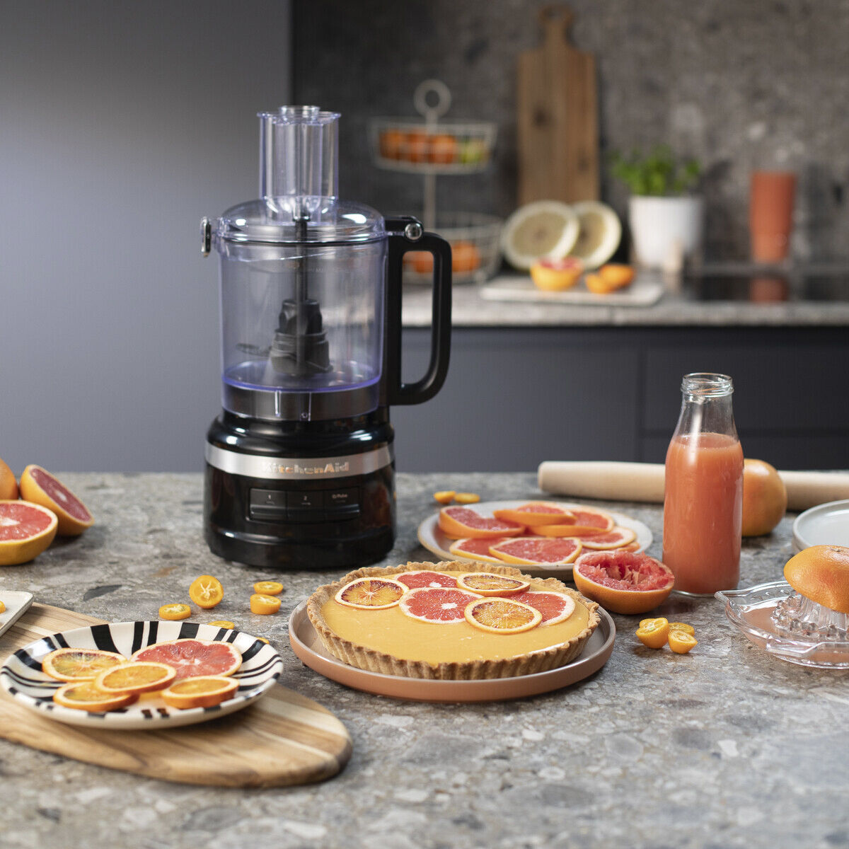 KITCHENAID FOODPROCESSOR 3,1 L, MATTE BLACK 5KFP1319EBM