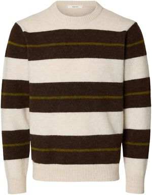 SLHRAI LS KNIT CREW NECK NOOS