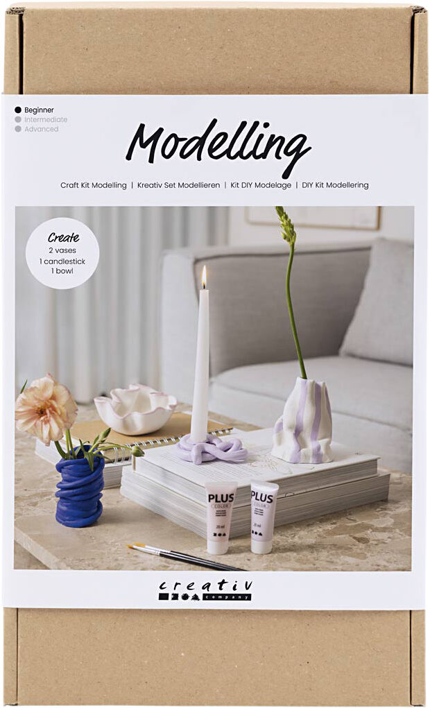 DIY Kit Modellering, Krukker og vaser