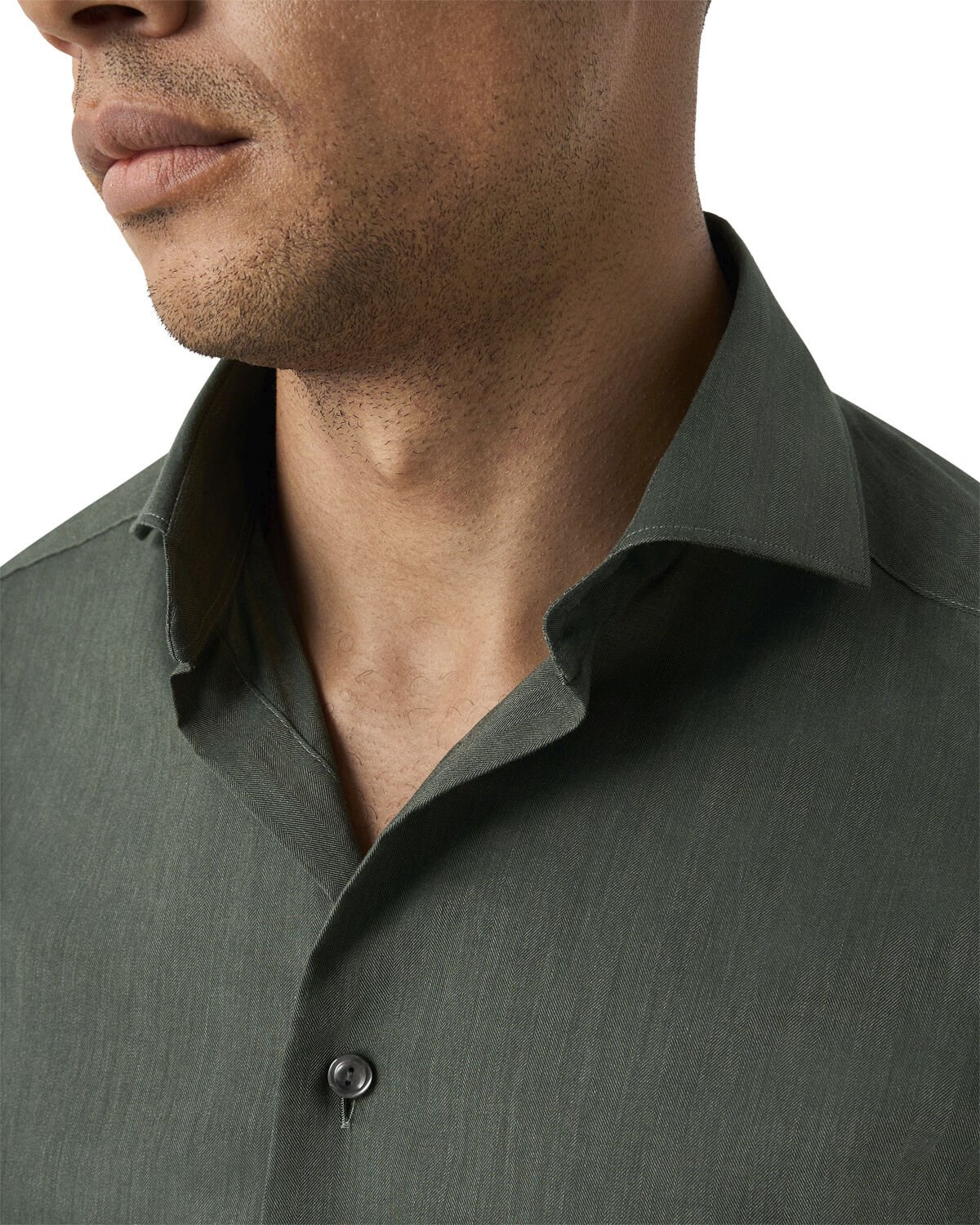 HERRINGBONE WRINKLE FREE FLANNEL SH