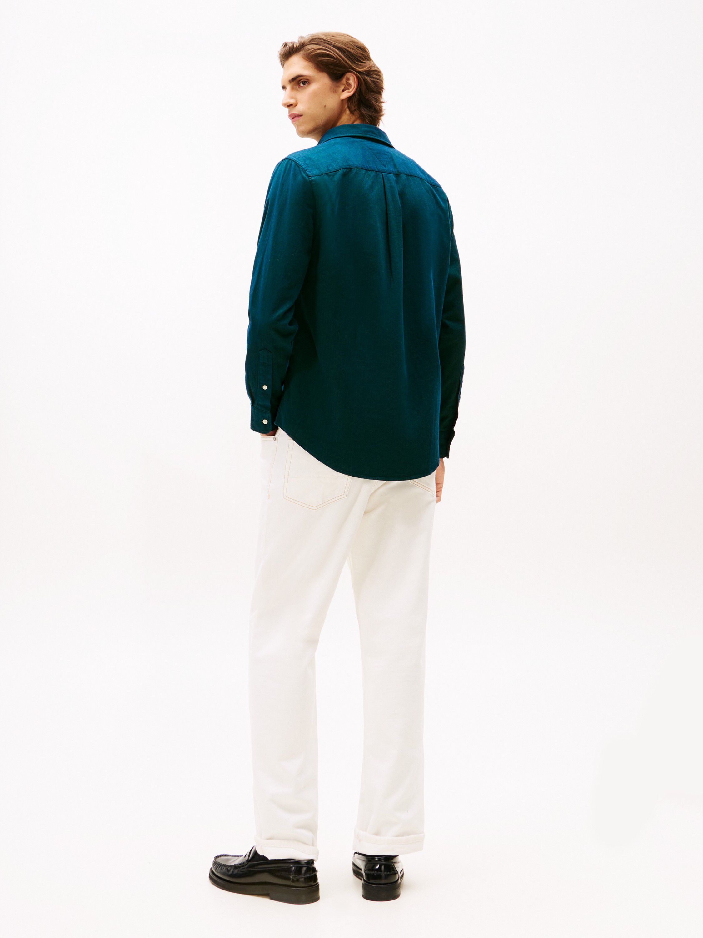 FLANNEL HERRINGBONE SHIRT