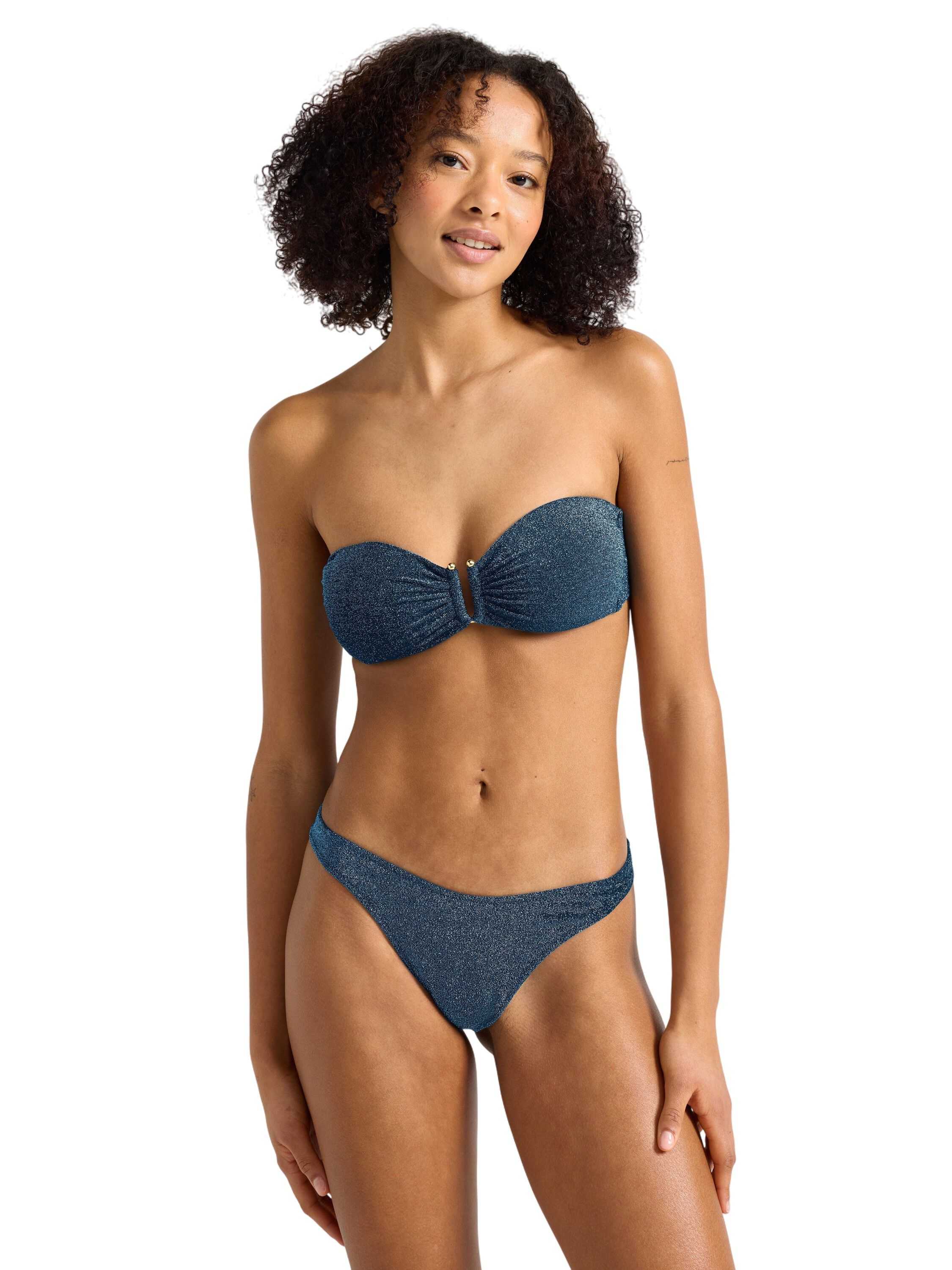 Brazilian bikiniunderdel med lurex