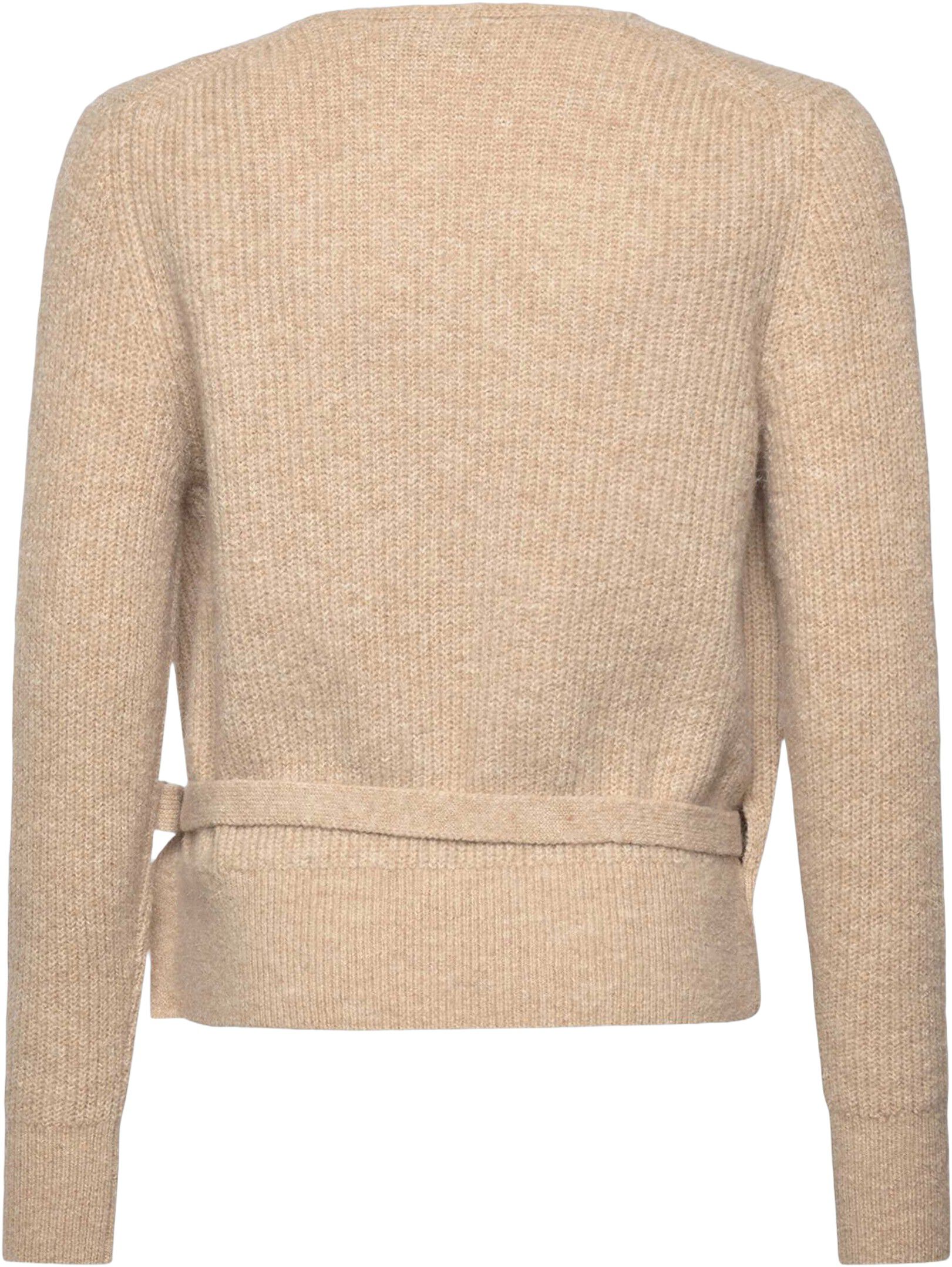 RKTinker Wool Blend LS Wrap Cardigan