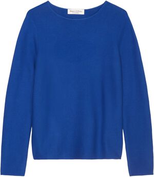 Pullover, longsleeve, boat neck
