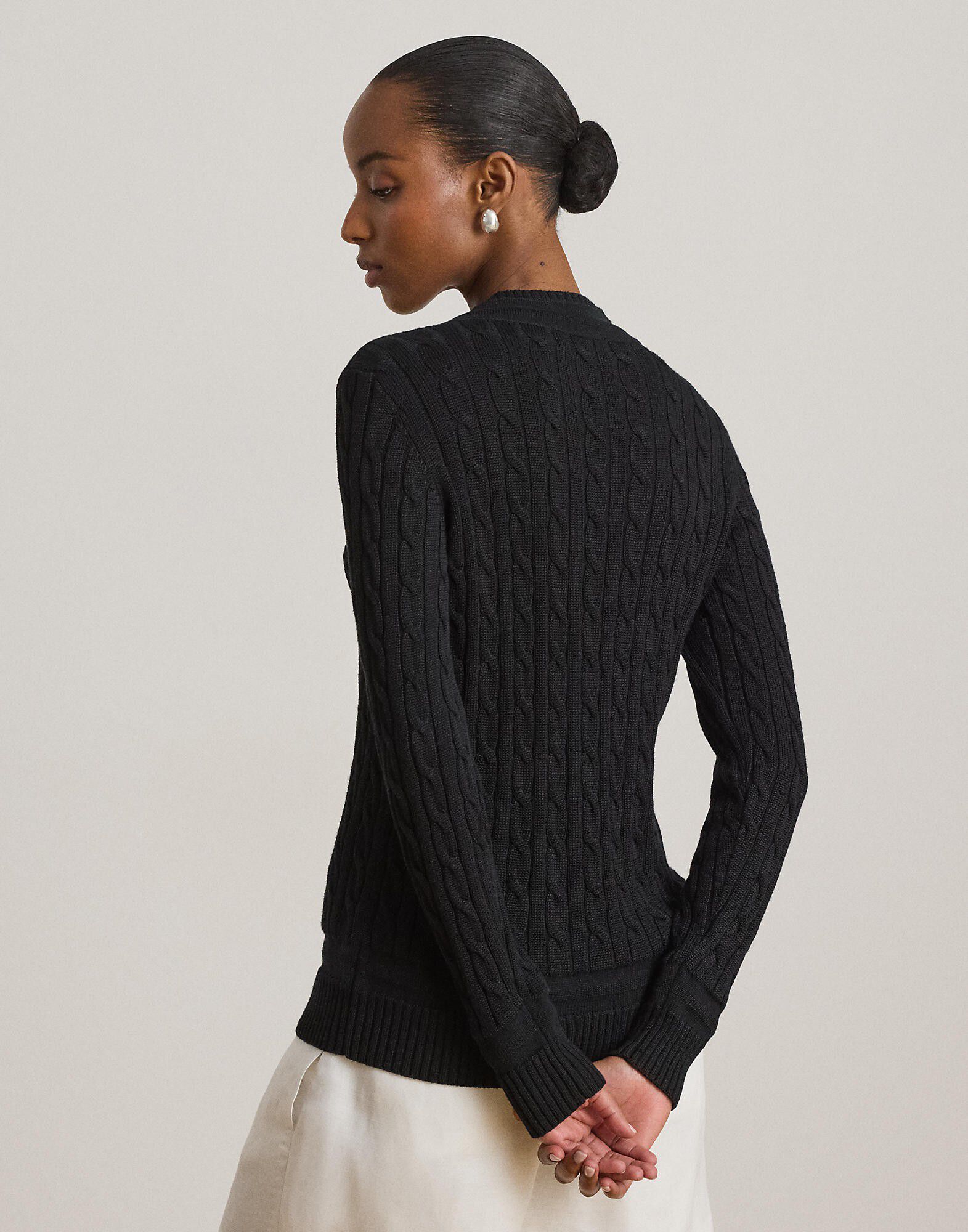 Cable-Knit Cricket Sweater