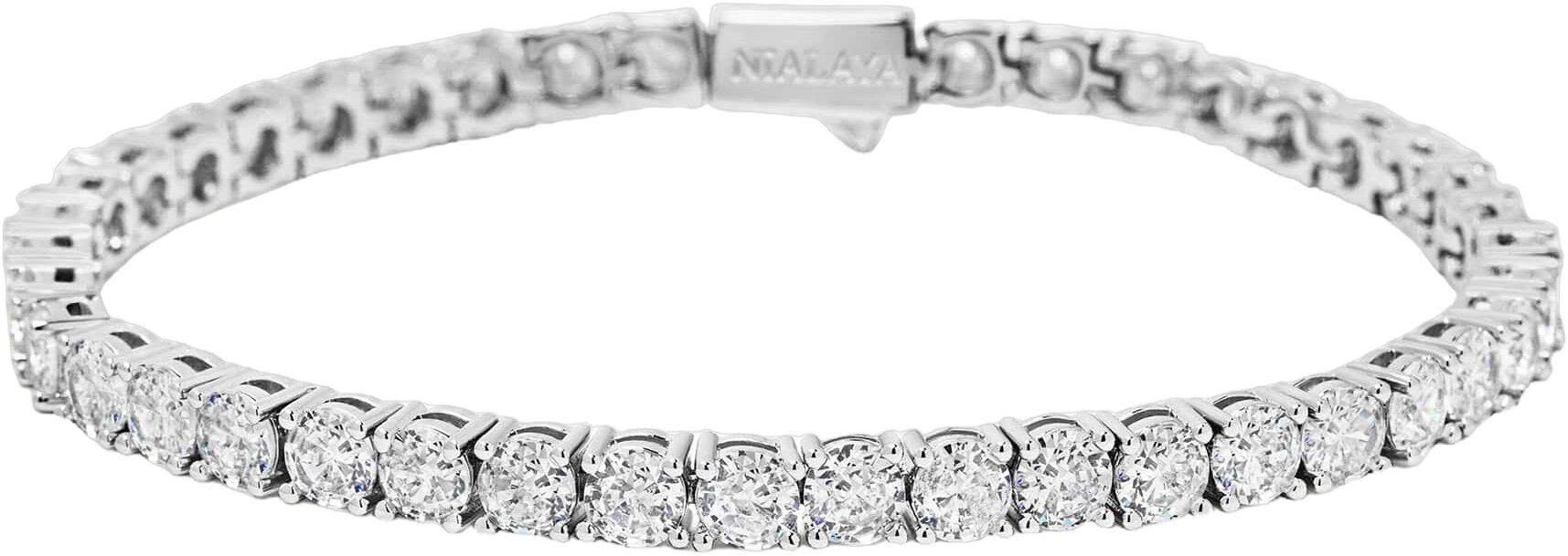 Women's Tennis Bracelet in Silver