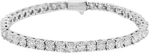 Women's Tennis Bracelet in Silver