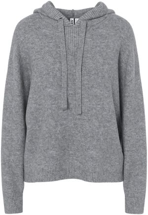 PCMALOU LS KNIT HOODIE NOOS BC
