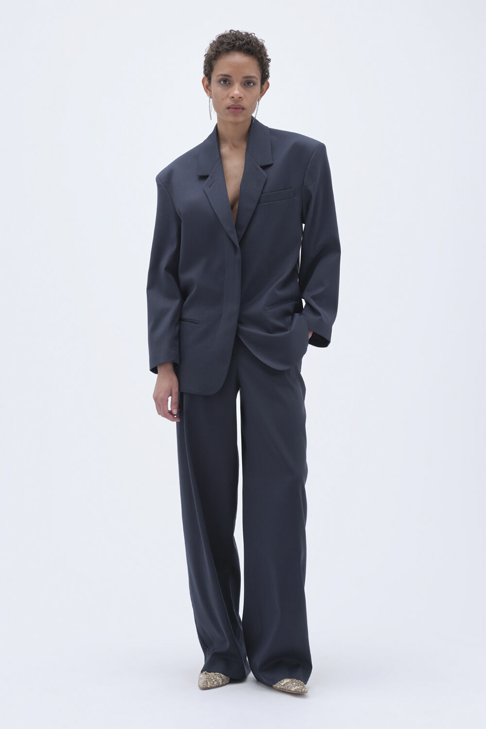 Cocoon Suiting Pants