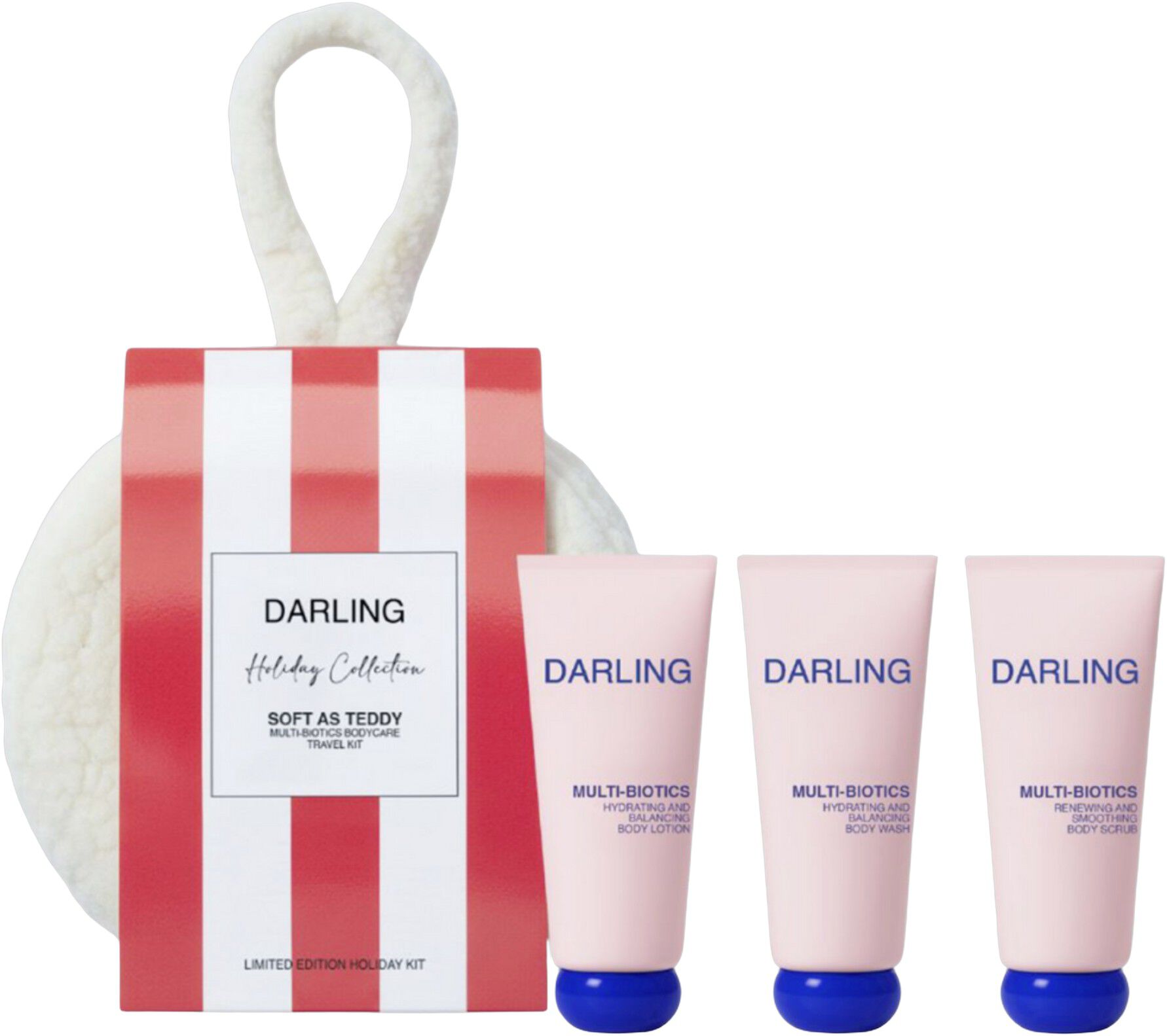 DARLING SOFT AS TEDDY Multi-Biotics Bodycare Travel Kit