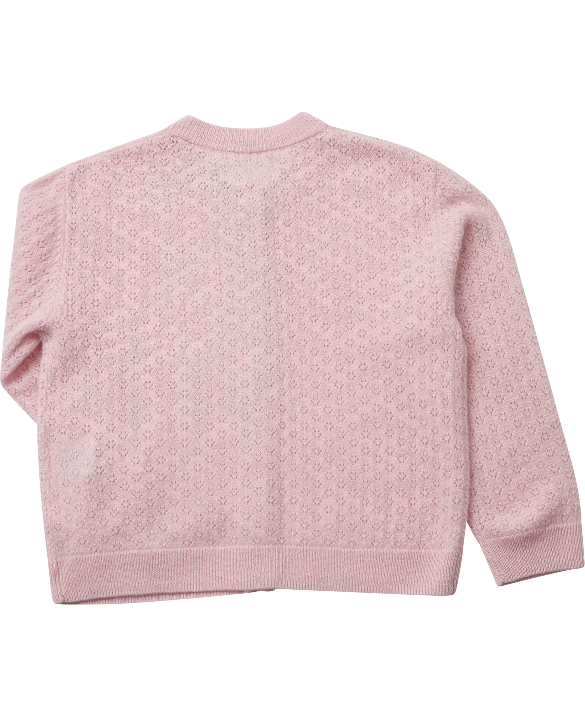 Strikka RWS pointelle wool & cashmere cardigan