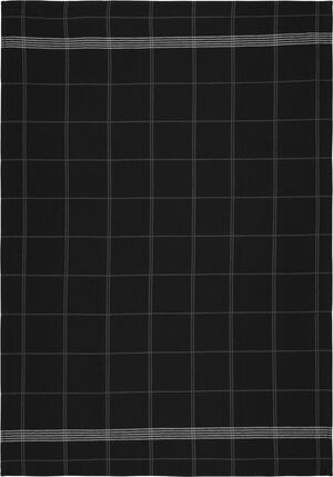 Kj. håndkle 50x70 Minimal Svart